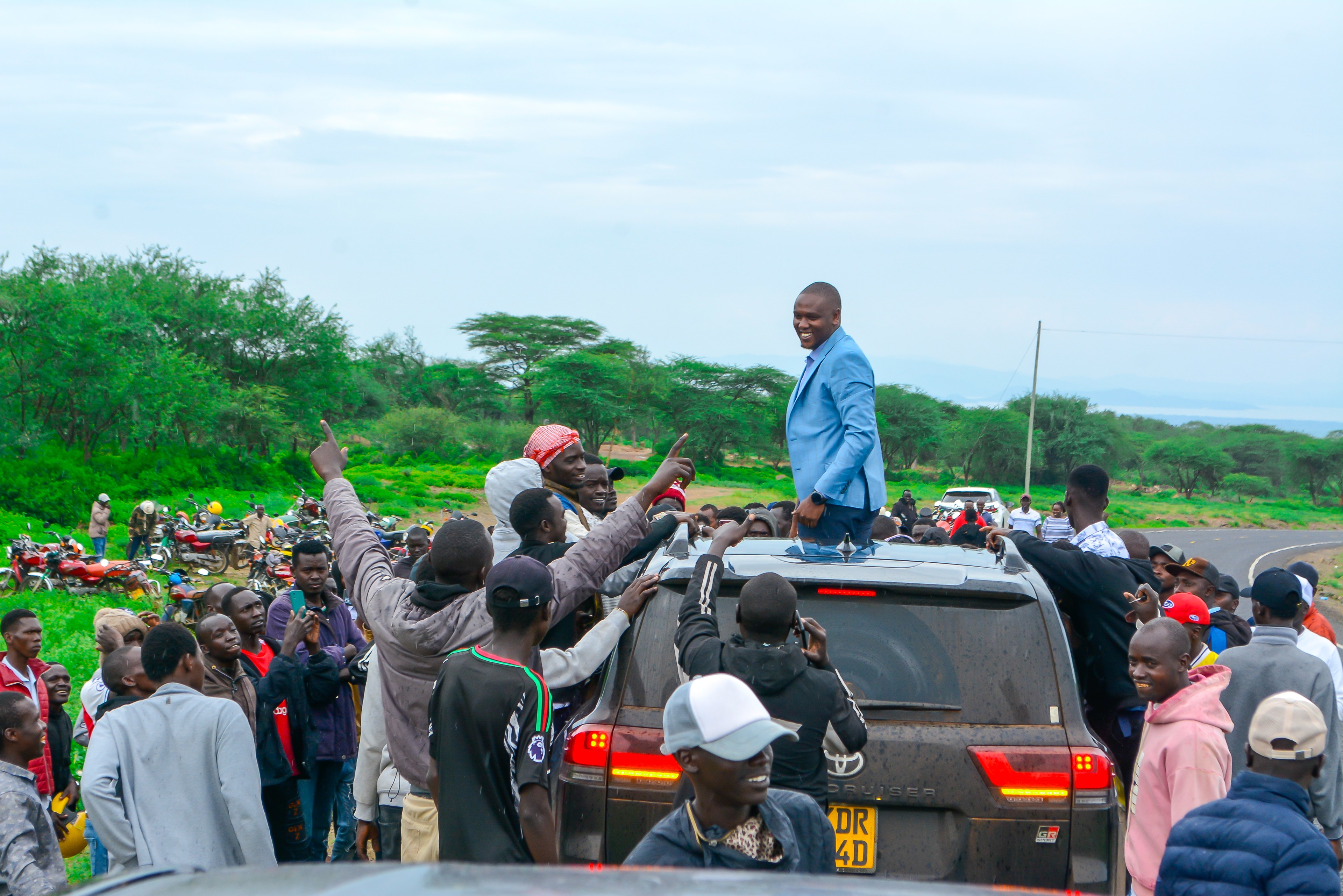Campaign rally in Baringo South